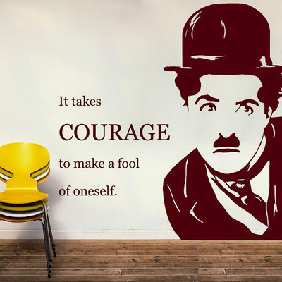 50% OFF on DeStudio DeStudio Charlie's Quote Two Wall Stickers Size JUMBO WALL STICKER Sticker
