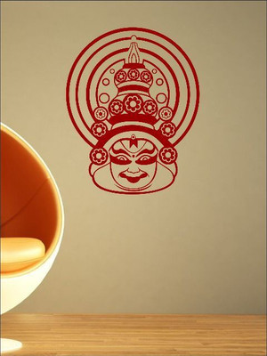61% OFF on Wall1ders Kathakali Sticker Sticker Pack of 1
