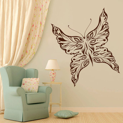69% OFF on D��cor Kafe Decal Style Butterfly Wall Art Small Size-17*19 Inch Wall Sticker Sticker Pack of 1 69% OFF on D��cor Kafe Decal Style Butterfly Wall Art Small Size-17*19 Inch Wall Sticker Sticker Pack of 1