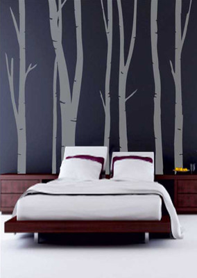 76% OFF on Ritzy Palm Forest Bed Room Wall Decal Sticker