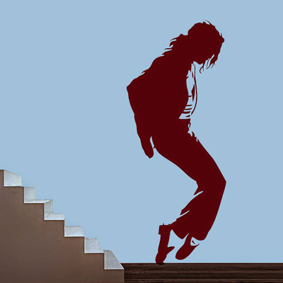 50% OFF on DeStudio DeStudio Dancing MJ Two Wall Stickers Size GIANT WALL STICKER Sticker