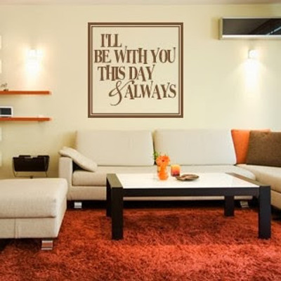 50% OFF on DeStudio DeStudio Ill Be With You Wall Stickers Size MEGA WALL STICKER Sticker