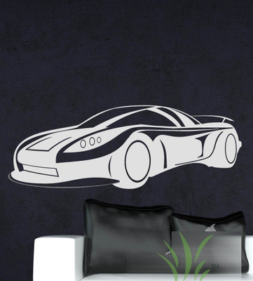 34% OFF on Vitin Enterprises Sports car white colour wall decal Self-adhesive Sticker Pack of 1 34% OFF on Vitin Enterprises Sports car white colour wall decal Self-adhesive Sticker Pack of 1