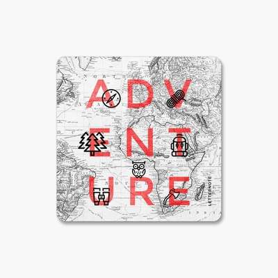 Letternote Adventure PVC Based Magnet Sticker Letternote Adventure PVC Based Magnet Sticker