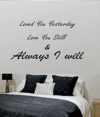 50% OFF on Ritzy Always I Will Wall Quotes Wall Decal Sticker