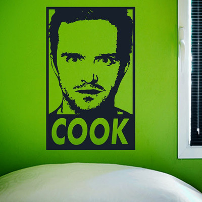 50% OFF on DeStudio Jesse Cook Tv Heisenberg2 Color Black Size 150 X 60 Cms Wall Sticker