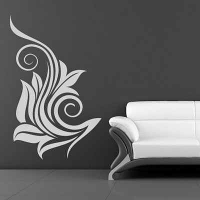 50% OFF on DeStudio Floral Edge Wall Size Mega Wall Sticker