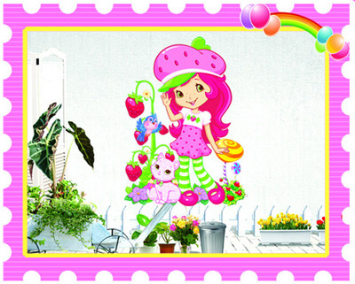 33% OFF on Pindia Cute Girl Wall Sticker