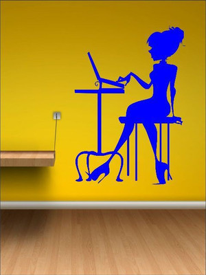 77% OFF on Wall1ders Wking Lady Sticker Sticker Pack of 1