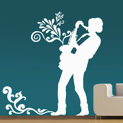 50% OFF on DeStudio DeStudio Street Music One Wall Stickers Size GIANT WALL STICKER Sticker