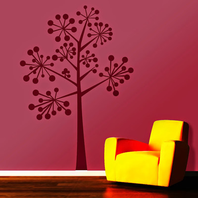 50% OFF on DeStudio DeStudio Ball Tree Two Wall Stickers Size SUPER WALL STICKER Sticker