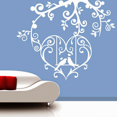 87% OFF on DeStudio Birds In Love One Size Tiny Wall Sticker