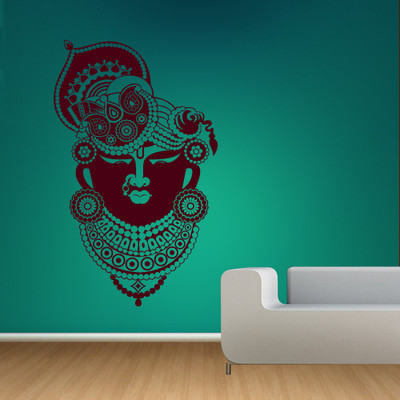 30% OFF on Creative Width Decor Shreenath Ji Vinyl Sticker Sticker Pack of 1