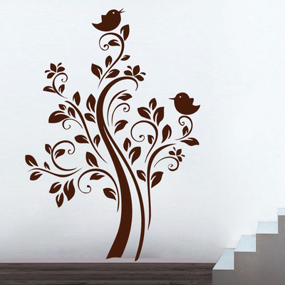 73% OFF on D��cor Kafe Decal Style Birds Floral Wall Art Small Size-13*19 Inch Wall Sticker Sticker Pack of 1 73% OFF on D��cor Kafe Decal Style Birds Floral Wall Art Small Size-13*19 Inch Wall Sticker Sticker Pack of 1