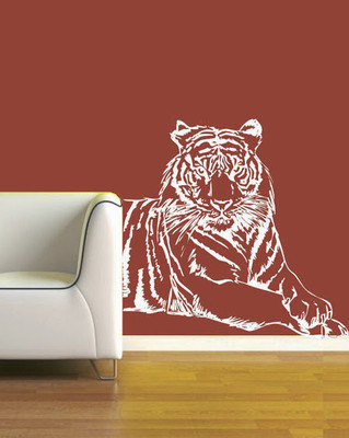 50% OFF on DeStudio DeStudio Tiger One Wall Stickers Size JUMBO WALL STICKER Sticker