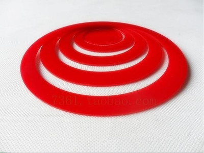 33% OFF on WoW Wall Stickers 3D Red 10 Circle Medium Acrylic Sticker 33% OFF on WoW Wall Stickers 3D Red 10 Circle Medium Acrylic Sticker