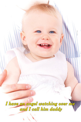 16% OFF on Awesome Quote For Daddy Poster Paper Print