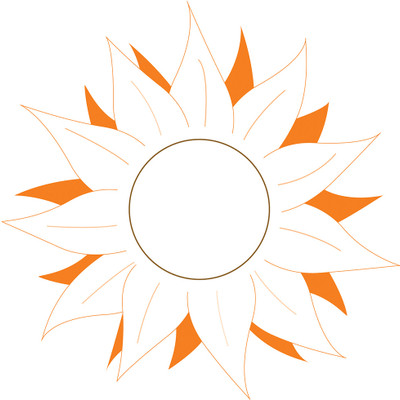 16% OFF on Artistic Sunflower Poster Paper Print