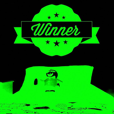 50% OFF on DeStudio Winner Badge Glow In Dark Wall Sticker