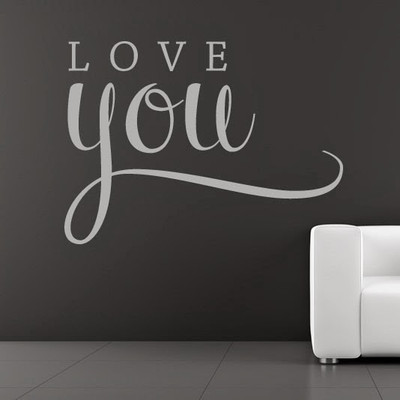 68% OFF on DeStudio DeStudio Love Wall Stickers Size SMALL WALL STICKER Sticker