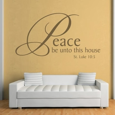 50% OFF on DeStudio DeStudio Peace Be Unto Wall Stickers Size GIANT WALL STICKER Sticker