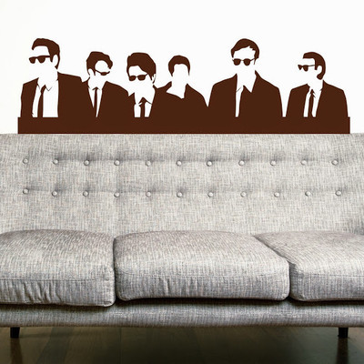 50% OFF on DeStudio Reservoir Dogs Silhouette Movie Decal Home Wall Sticker Sticker 50% OFF on DeStudio Reservoir Dogs Silhouette Movie Decal Home Wall Sticker Sticker