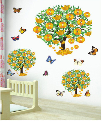 33% OFF on Pindia Orange Trees Wall Sticker 33% OFF on Pindia Orange Trees Wall Sticker