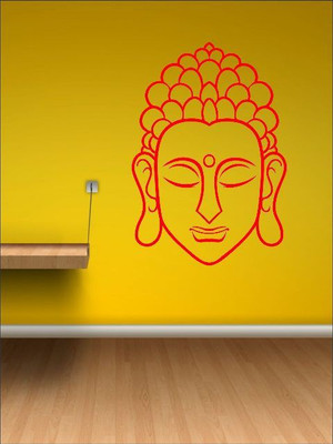 84% OFF on Wall1ders Thinking Budda Sticker Sticker Pack of 1