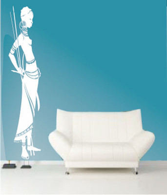 48% OFF on Ritzy African Tribe Living Room Wall Decal Sticker