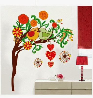 33% OFF on Pindia Loving Birds Design Wall Sticker 33% OFF on Pindia Loving Birds Design Wall Sticker