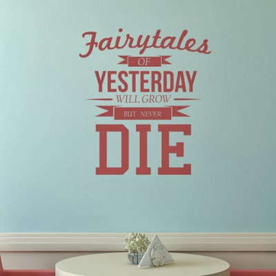 50% OFF on DeStudio DeStudio Fairytales Of Yesterday One Wall Stickers Size GIANT WALL STICKER Sticker