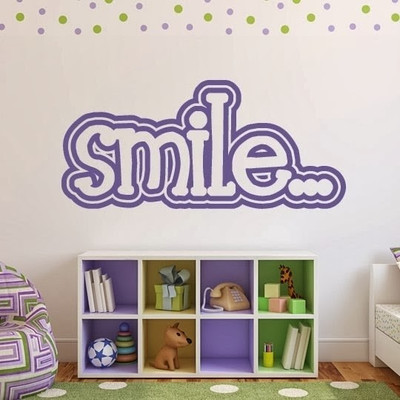 50% OFF on DeStudio DeStudio Smile Wall Stickers Size GIANT WALL STICKER Sticker