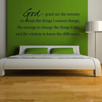 50% OFF on DeStudio DeStudio God Grant Me The Serenity Wall Stickers Size GIANT WALL STICKER Sticker