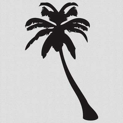 50% OFF on DeStudio Paradise Palm Tree Decal Livingroom F Vinyl Wall Sticker Sticker
