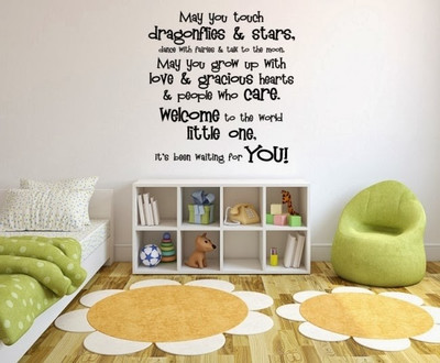 50% OFF on DeStudio DeStudio May You Touch One Wall Stickers Size GIANT WALL STICKER Sticker