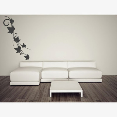 84% OFF on DeStudio Ivy Floral Embellishment One Size Jumbo WALL STICKER Sticker