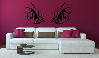 40% OFF on Hoopoe Decor Watching eyes Wall Sticker Pack of 1