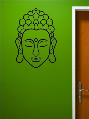 82% OFF on Wall1ders Thinking Budda Sticker Sticker Pack of 1