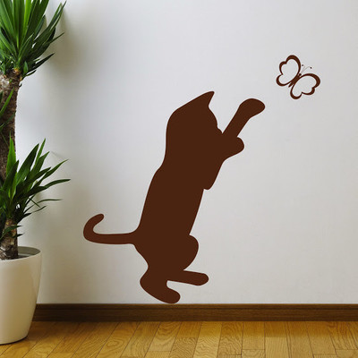 50% OFF on DeStudio Cat Silhouette Wall Sticker Sticker 50% OFF on DeStudio Cat Silhouette Wall Sticker Sticker