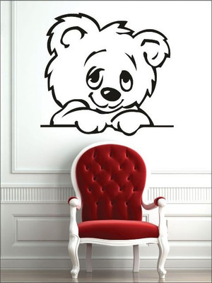 82% OFF on Wall1ders Puppy PVC Vinyl Sticker Sticker Pack of 1