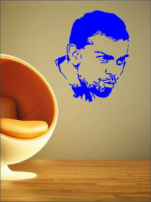 82% OFF on Wall1ders Virat Close-up PVC Vinyl Sticker Sticker Pack of 1
