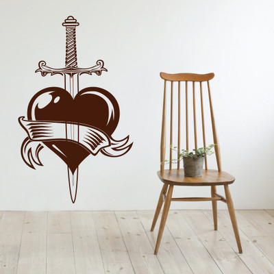 71% OFF on D��cor Kafe Decal Style Heart Wall Art Small Size-13*22 Inch Wall Sticker Sticker Pack of 1 71% OFF on D��cor Kafe Decal Style Heart Wall Art Small Size-13*22 Inch Wall Sticker Sticker Pack of 1