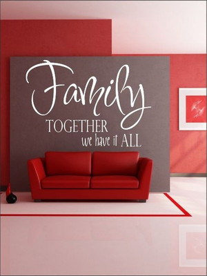 82% OFF on Wall1ders Family PVC Vinyl Sticker Sticker Pack of 1