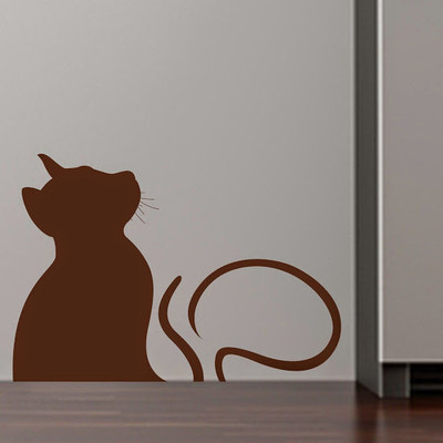 50% OFF on DeStudio Cat Silhouette Pets Cat Animals Wall Sticker Sticker 50% OFF on DeStudio Cat Silhouette Pets Cat Animals Wall Sticker Sticker