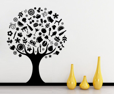 84% OFF on Decor Kafe Decal Style Creative Tree Small Size- 20*25 Inch Vinyl Film Sticker Pack of 1