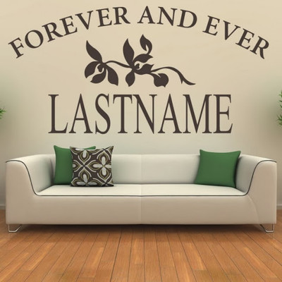 50% OFF on DeStudio DeStudio Forever And Ever One Wall Stickers Size MEGA WALL STICKER Sticker