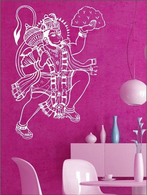 82% OFF on Wall1ders Sankat Mochan PVC Vinyl Sticker Sticker Pack of 1