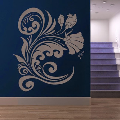 50% OFF on DeStudio Flower Wave Size Giant WALL STICKER Sticker 50% OFF on DeStudio Flower Wave Size Giant WALL STICKER Sticker