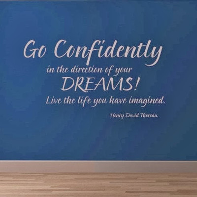 50% OFF on DeStudio DeStudio Go Confidently Wall Stickers Size JUMBO WALL STICKER Sticker