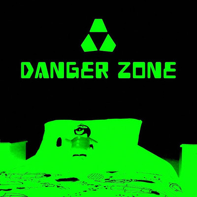 50% OFF on DeStudio Danger Zone Glow In Dark Wall Sticker